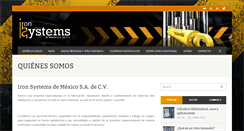 Desktop Screenshot of ironsystems.net