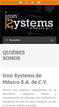 Mobile Screenshot of ironsystems.net